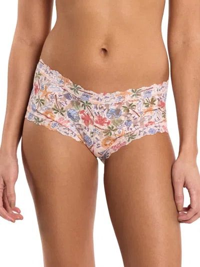 Hanky Panky Printed Signature Lace® Boyshort In Multi