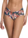 Hanky Panky Printed Signature Lace Boyshort In Black