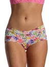 Hanky Panky Printed Signature Lace® Boyshort Floral Print In Multi