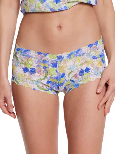 Hanky Panky Printed Signature Lace Boyshort In Multicolor
