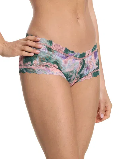 Hanky Panky Printed Signature Lace Boyshort In Multicolor