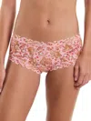 Hanky Panky Printed Signature Lace Boyshort In Multicolor