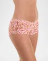 Hanky Panky Printed Signature Lace Boyshort In Gingerbread