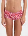 Hanky Panky Printed Signature Lace Boyshorts In Lots Of Love