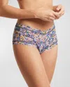 HANKY PANKY PRINTED SIGNATURE LACE BOYSHORTS