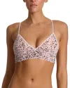 Hanky Panky Printed Signature Lace Bralette In Multi