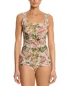 Hanky Panky Printed Signature Lace Classic Cami In French Garden