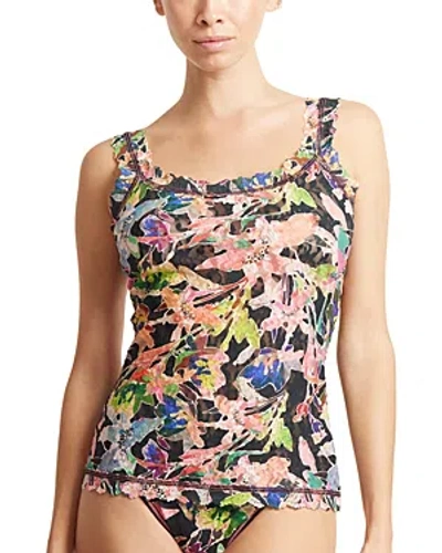 Hanky Panky Printed Signature Lace Classic Cami In Multicolor