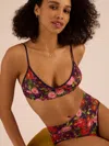 Hanky Panky Printed Signature Lace® French Brief Floral In Multi
