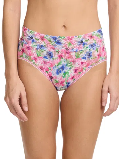 Hanky Panky Women's Printed Signature Lace French Brief Panty In Multicolor