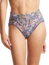 Hanky Panky Print Lace Briefs In Multicolor