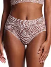 Hanky Panky Print Lace Briefs In Multicolor