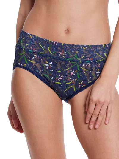 Hanky Panky Printed Signature Lace French Brief In Multicolor