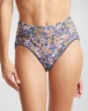 Hanky Panky Print Lace Briefs In Staycation