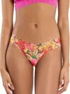 Hanky Panky Printed Signature Lace Low Rise Thong