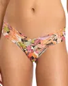 Hanky Panky Printed Signature Lace Low Rise Thong