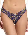 Hanky Panky Printed Signature Lace Low Rise Thong