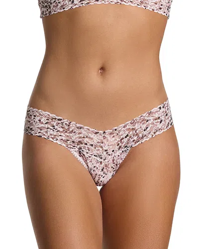 Hanky Panky Printed Signature Lace Low Rise Thong