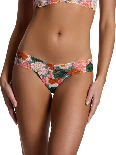 Hanky Panky Printed Signature Lace® Low Rise Thong In Multi