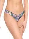 Hanky Panky Printed Signature Lace Low Rise Thong In Multicolor