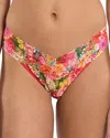 Hanky Panky Printed Signature Lace Original Rise Thong