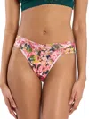 Hanky Panky Print Original Rise Thong In Multi