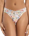 Hanky Panky Printed Signature Lace Original Rise Thong