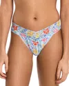 Hanky Panky Printed Signature Lace Original Rise Thong