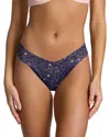 Hanky Panky Printed Signature Lace Original Rise Thong