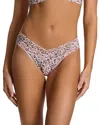Hanky Panky Printed Signature Lace Original Rise Thong