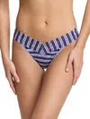 Hanky Panky Printed Signature Lace Original Rise Thong In Multicolor