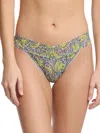 Hanky Panky Printed Signature Lace® Original Rise Thong In Multicolor
