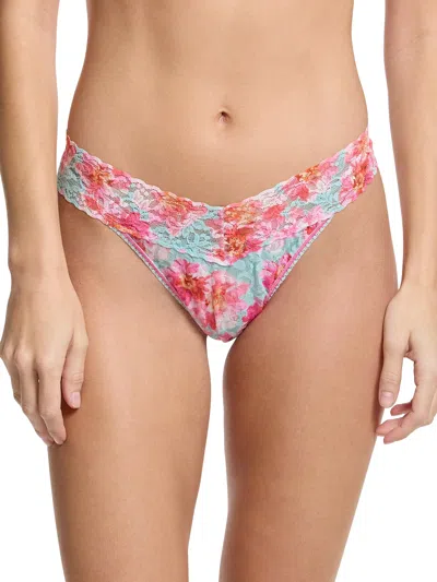 Hanky Panky Printed Signature Lace® Original Rise Thong In Multi