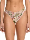 Hanky Panky Printed Signature Lace Original Rise Thong In Multicolor