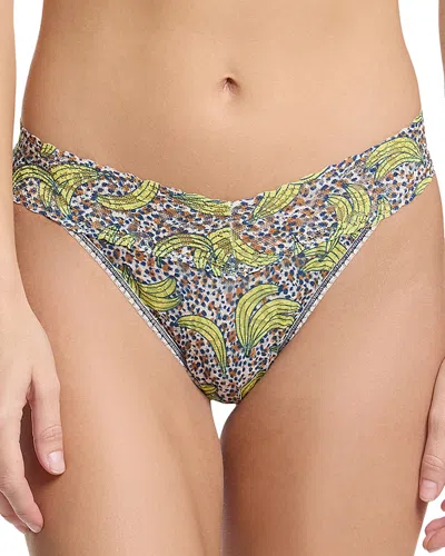 Hanky Panky Printed Signature Lace Original Rise Thong In Pick Me