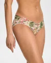 Hanky Panky Printed Signature Lace V-kini Underwear In French Garden