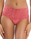 Hanky Panky Retro Lace V-kini In Pink