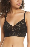 Hanky Panky Retro Longline Bralette In Black