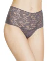 Hanky Panky Signature Lace Retro V-kini In Blue