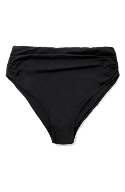 HANKY PANKY HANKY PANKY RUCHED HIGH WAIST BIKINI BOTTOMS