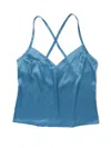 Hanky Panky Satin Sleep Cami In Blue