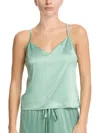 Hanky Panky Satin Sleep Cami In Green