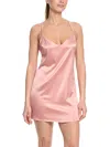Hanky Panky Satin Sleep Chemise In Pink