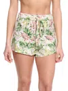 Hanky Panky Satin Sleep Drawstring Short In Multicolor