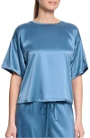 Hanky Panky Satin Sleep Top In Bath Time
