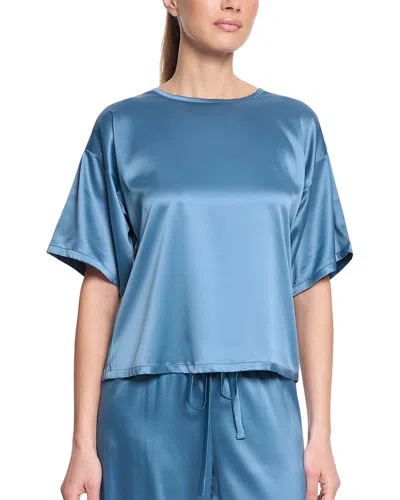 Hanky Panky Satin Sleep T-shirt In Multi