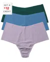 Hanky Panky Breathe Hi-rise Thongs 3-pack