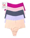 Hanky Panky Breathe 5-pack High Waist Thongs