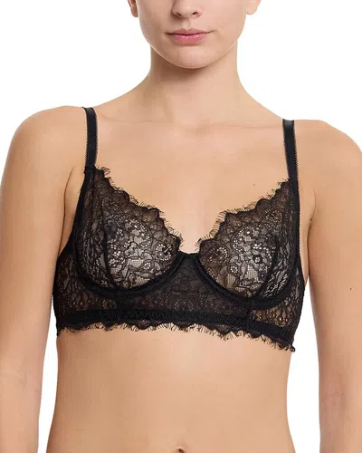 Hanky Panky Sheer Seduction Underwire Bra In Black
