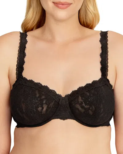 Hanky Panky Signature Lace Balconette Bra In Black